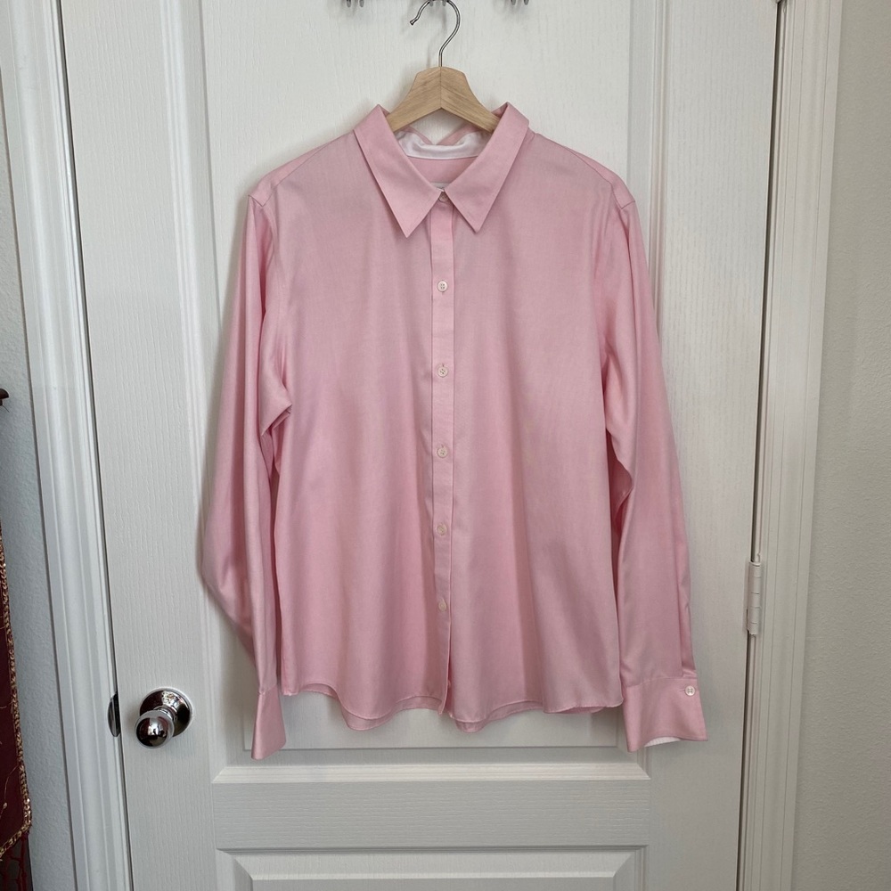Pastel Pink Liz Claiborne Professional Shirt